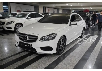 بنز کلاس E  بنز کارکرد ۷۷هزار کیلومتر 
