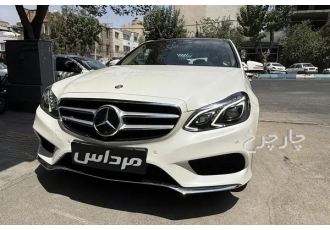 بنز کلاس E  بنز کارکرد ۱۲۰هزار کیلومتر 