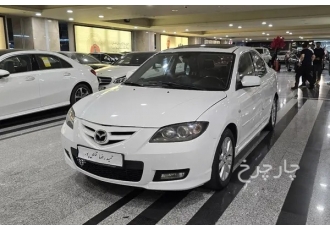 مزدا 3 نیو صندوق دار  مزدا کارکرد ۲۵۰هزار کیلومتر 